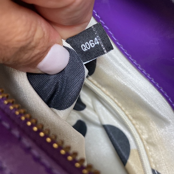 Kate Spade ♠️♠️♠️ Rare Camilla Street Purple Squared Cross Body Purse, Handbag - Picture 11 of 17